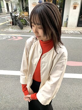 ティル(till) 【till_kage】ミディアムレイヤー+ナチュラルブラウン