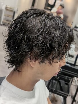 プルーブトウキョウ 渋谷(PROVE TOKYO) メンズマッシュ　波巻きスパイラルパーマ　メンズ　美容室