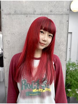 ヴァーディ オモテサンドウ(Vardy omotesando) レットカラー 暖色カラー