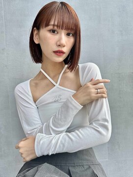 ミンクス渋谷スマートサロン(MINX shibuya smart salon) 【MINX】似合わせ小顔レイヤーボブウルフ_渋谷/髪質改善