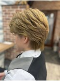 ショートセンターパート