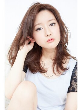 ザックラフィネ(ZACC raffine) 大人レイヤーロング/かきあげ前髪