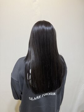 ヘアメイクアン(Hair Make Une) 暗髪カラー ツヤヘア COTAトリートメント