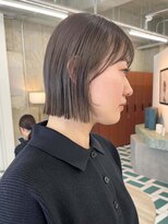 ノエ(noe)&nbsp;ホワイトグレージュ/デジタルパーマ/チェリーブラウン/栄r122