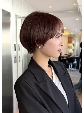 アビー(ABBEY4) ショートカットショートヘアコンパクトショートボブ丸みショート