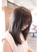 「地毛っぽいのに、垢抜ける。」透明感ラベンダー
