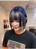 イメチェン/レッドブラウン/フルバング/似合わせカット/高円寺駅