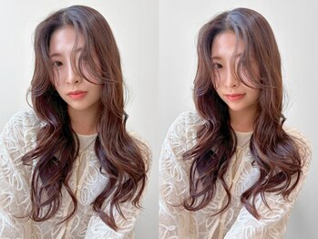 ユニバイリサ 天神大名店(uni by risa)の写真/顔周りで可愛いをつくる美容室♪顔周りレイヤーやハッシュカットなどトレンドヘアならuni天神大名*