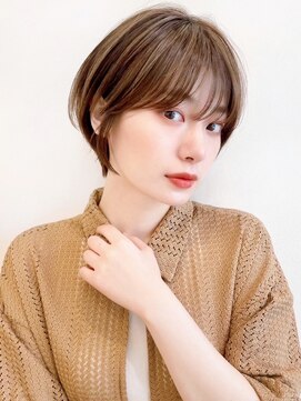 セイドット リー(Say. Ree) say.ショートボブひし形ショートグランマッシュモーヴピンク