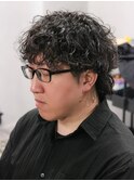 波巻きパーマ 波巻きスパイラル ウルフレイヤー