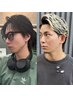 【Men's】メンズカット+眉カット＋頭皮洗浄炭酸ヘッドスパ￥6600
