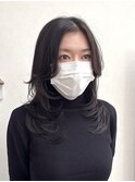 レイヤーカット　スタイル