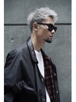 リップスヘアー 銀座(LIPPS hair) アップバング 大人のブリーチカラー