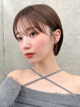 ロンドホットリップ 立川(Lond hot lip) 丸みショートボブ/顔周りカット/20代30代40代50代/前髪/立川