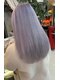 桃の木 ヘアー(桃の木 hair)の写真/ケアブリーチで憧れの透明感☆お客様に合わせた色やデザインの組み合わせで、本当に似合ったカラーをお届け