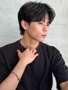 ボンドストーリールミエール(Bond Story lumiere) 韓国風コンマヘアダウンパーマニュアンスパーマ