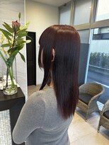 アース 焼津店(HAIR&MAKE EARTH)&nbsp;暖色ブラウン×髪質改善カラー