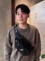 リリック パーマ(LYLICK) ビジネスマンでも挑戦しやすいメンズショート+毛先パーマ
