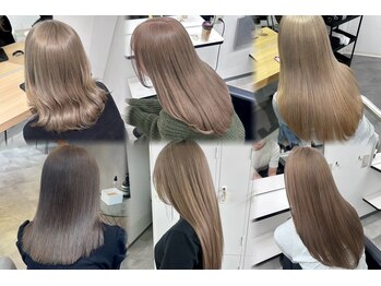 レブ 難波店(REV.)の写真/難波の新しいブリーチサロンREV.で、あなたの髪に特別な輝きを。デザインカラーで個性を引き出します♪