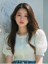 ロッソ ヘアアンドスパ 六町店(Rosso Hair&SPA)&nbsp;ガーリーロングベージュ