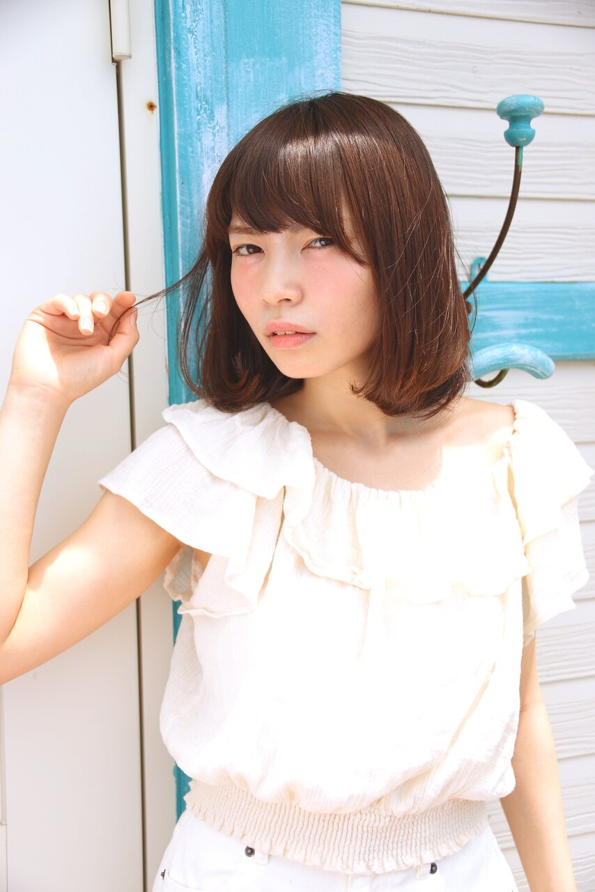 cotton平塚】内巻きボブ/ワンカール/デジタルパーマ：L001607139