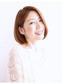大人可愛い耳かけボブ☆　(北澤）