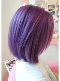 ブリーチ&purpieカラー