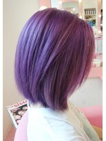 ラチャウ(La.Ciau) ブリーチ&purpieカラー