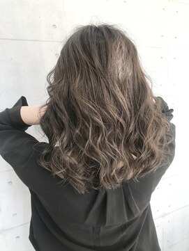 ニューヨークニューヨーク 新田辺店(NYNY) ブリーチなしハイライト【外国人風グレージュカラー】