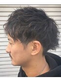 《メンズパーマ》