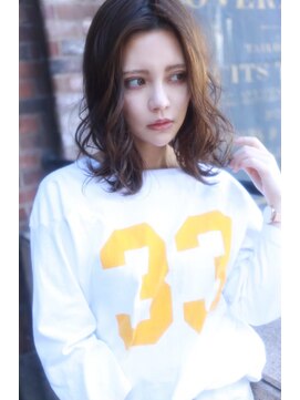 ラべリー 池袋(LOVELEY) 髪質改善cut ナチュラルフォギーベージュ　ヘアカラー【池袋】