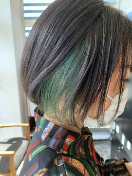 ザ カラー ラボ(THE COLOR LABO) インナーカラー アクセサリーカラー ジェイドグリーン