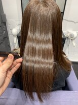 アルコイリスバイドールヘアー(ARCOIRIS by Dollhair)&nbsp;ダークアッシュストカール暖色系カラーグラボブ都島髪質改善大阪