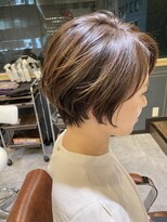 エスト(est)&nbsp;涼夏スッキリミニボブ　美髪美彩カラー