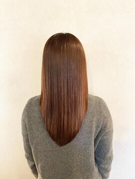 ポンパデュール(Pompadour) 髪質改善ピンクカラー