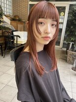 デイジー(Daisy) 天神 大名 オレンジベージュ 顔周りレイヤー