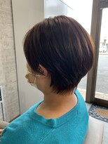 リル(lil)&nbsp;くびれショート【イルミナカラー/宇都宮美容室/鹿沼美容室】