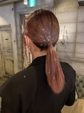 髪質改善と縮毛矯正の専門店 サンティエ(scintiller) キラキラタイトアレンジ