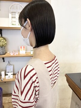 ゴーシェン 津田沼本店(Goshen) ぷつっと前下がりボブ