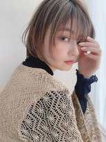 アールサロン オカザキ(Rr salon.OKAZAKI)&nbsp;ショートバレイヤージュ【Rr SALON】