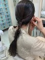 トエカグヤヒメ(toe kaguyahime) ヘアアレンジもさせていただきます^_^