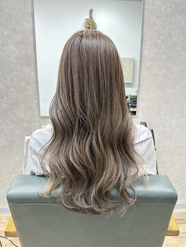 リベストバイジェービー 稲毛(li best. byjb) ピンクベージュ/インナーグレージュ/マチルダボブ/前髪【稲毛】