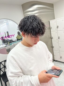 キャンディ 横浜(CANDY) 刈り上げマッシュ/ツイストスパイラル