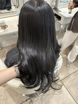 ザックラフィネ(ZACC raffine)&nbsp;韓国風/くびれ巻き/ダークグレージュ/黒髪/就活カラー