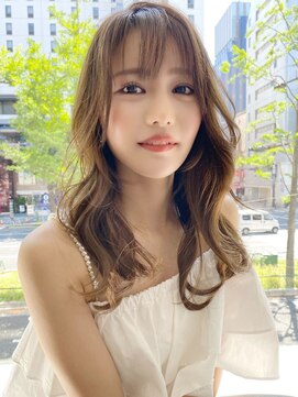 ケーツー心斎橋 クイーンズガーデン バイ ケーツー(K two QUEEN'S GARDEN by K two) レイヤーカット*ロングレイヤースタイル*シルクオイルカラー