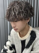 リコ ヘアアンドリラクゼーション 名駅店(LICO HAIR＆RELAXATION) 波巻きスパイラル、ハイライトカラー　名古屋/メンズパーマ