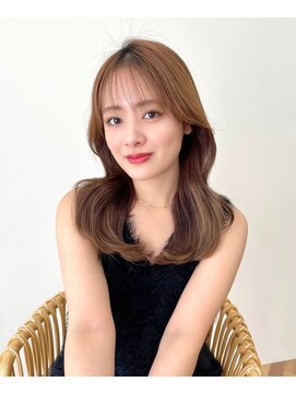 フォルテレイ 青山(FORTE Lei) ハイライトカラー、くびれヘアでもOK　縮毛矯正ストレート