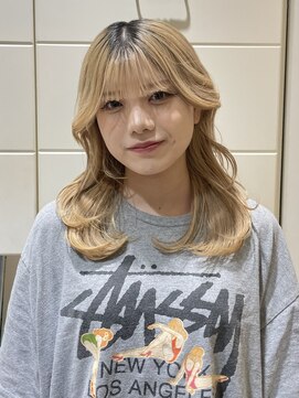 ビーハイブアヴェダ PARCO2店(BEHIVE AVEDA) 【sakuya】顔周りレイヤースタイル