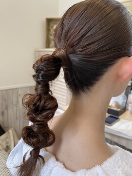 レーヴ バイ ヘアメイクカリス(reve by Hair make Charis) ヘアアレンジ【盛岡/滝沢/青山/セット/アレンジ】