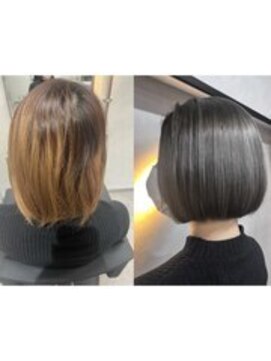 リベット(Re:Bet) 透明感ダークカラー[髪質改善][心斎橋][髪質改善心斎橋